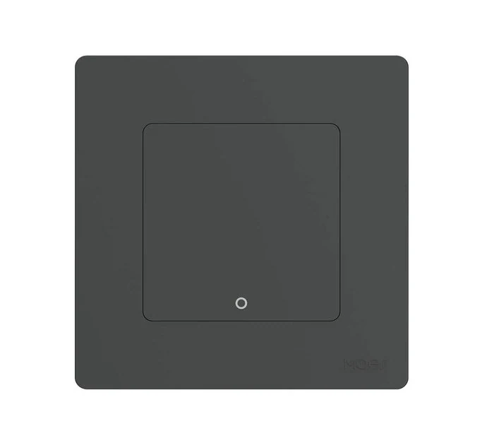 ჭკვიანი გადამრთველი Moes WiFi Star Ring Smart Light Push Button Switch WS-SR-EU1-L-GY-MS Grey