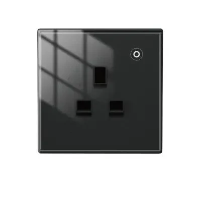 Moes WK-Y-EU-WH-MS Wi-fi ჭკვიანი როზეტი შავი