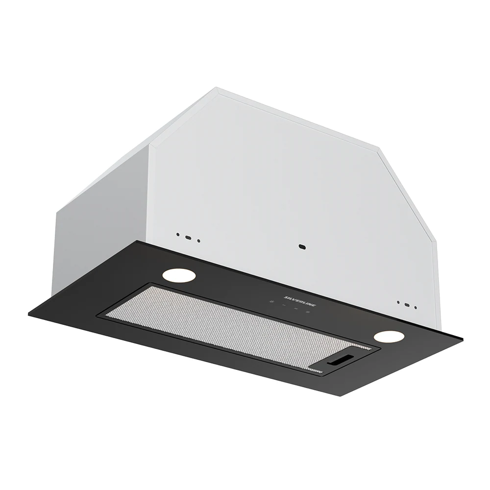 ჩასაშენებელი გამწოვი Silverline 1171 BLACK GLASS