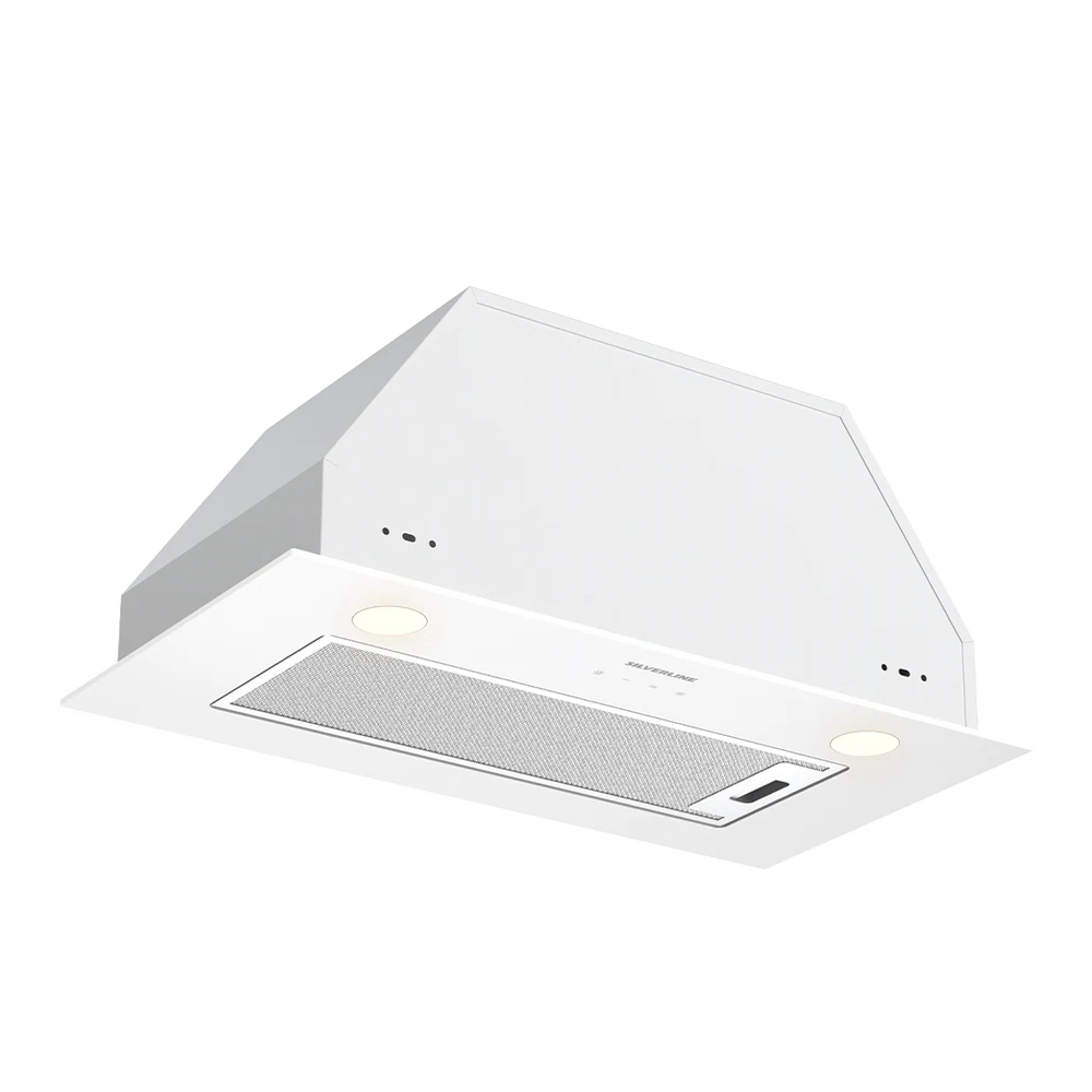 ჩასაშენებელი გამწოვი Silverline 1171 WHITE GLASS