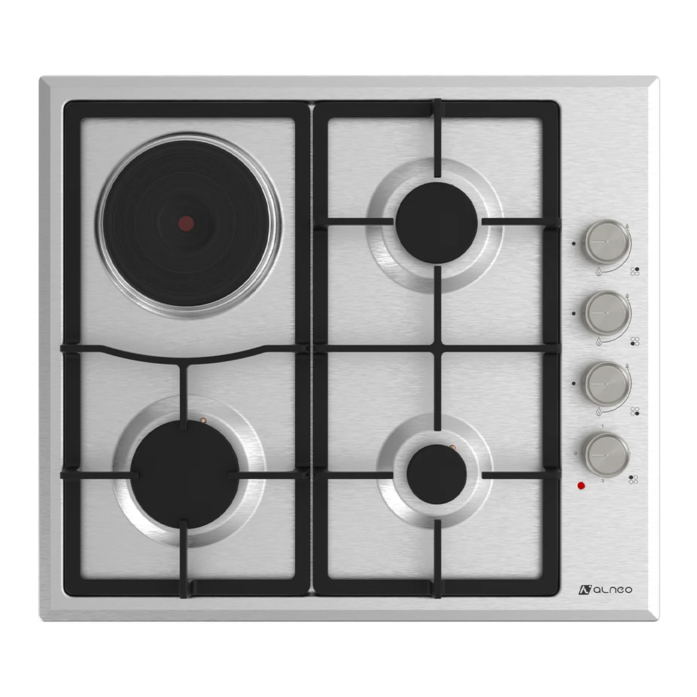 ჩასაშენებელი კომბინირებული ზედაპირი Alneo 6087 INOX