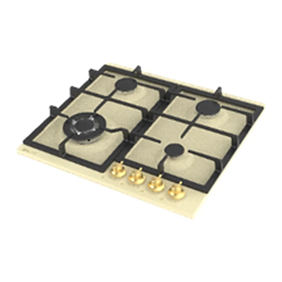 ჩასაშენებელი გაზის ზედაპირი Alneo 6080 BEIGE