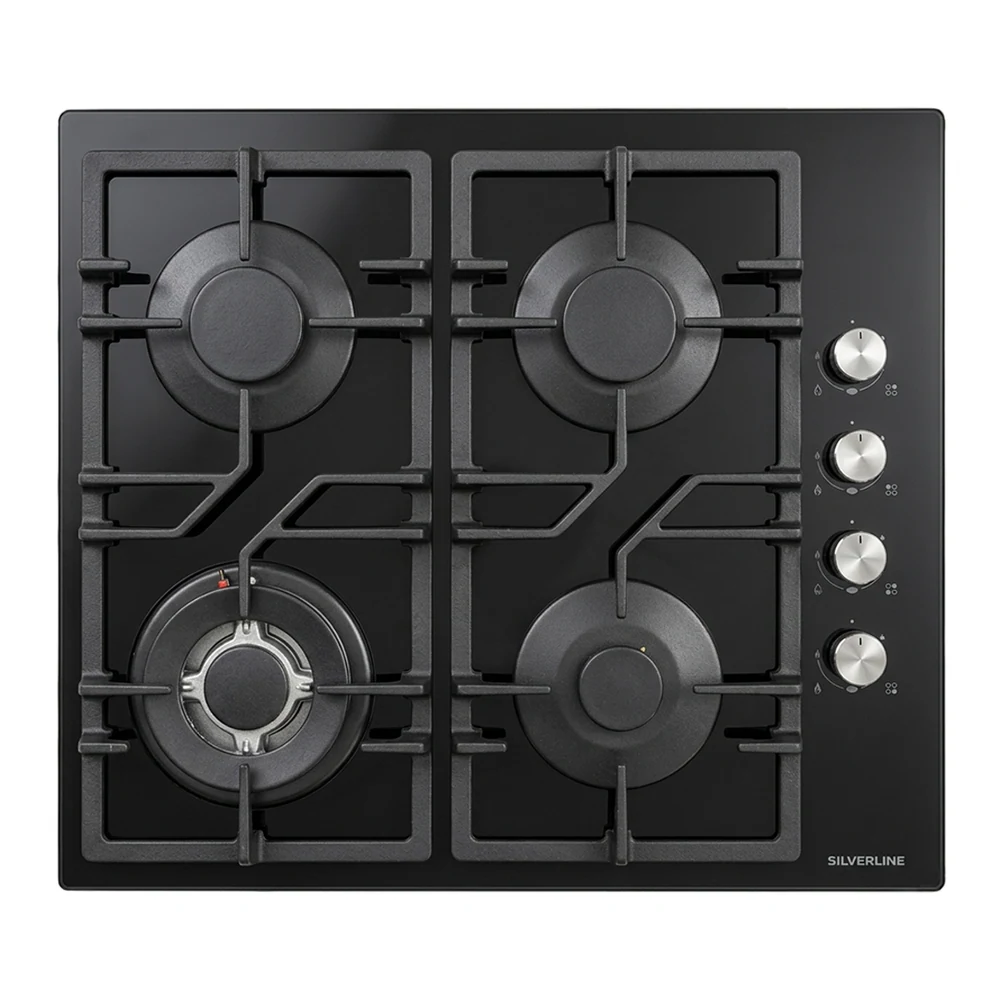 ჩასაშენებელი გაზის ზედაპირი Silverline CS5471B02