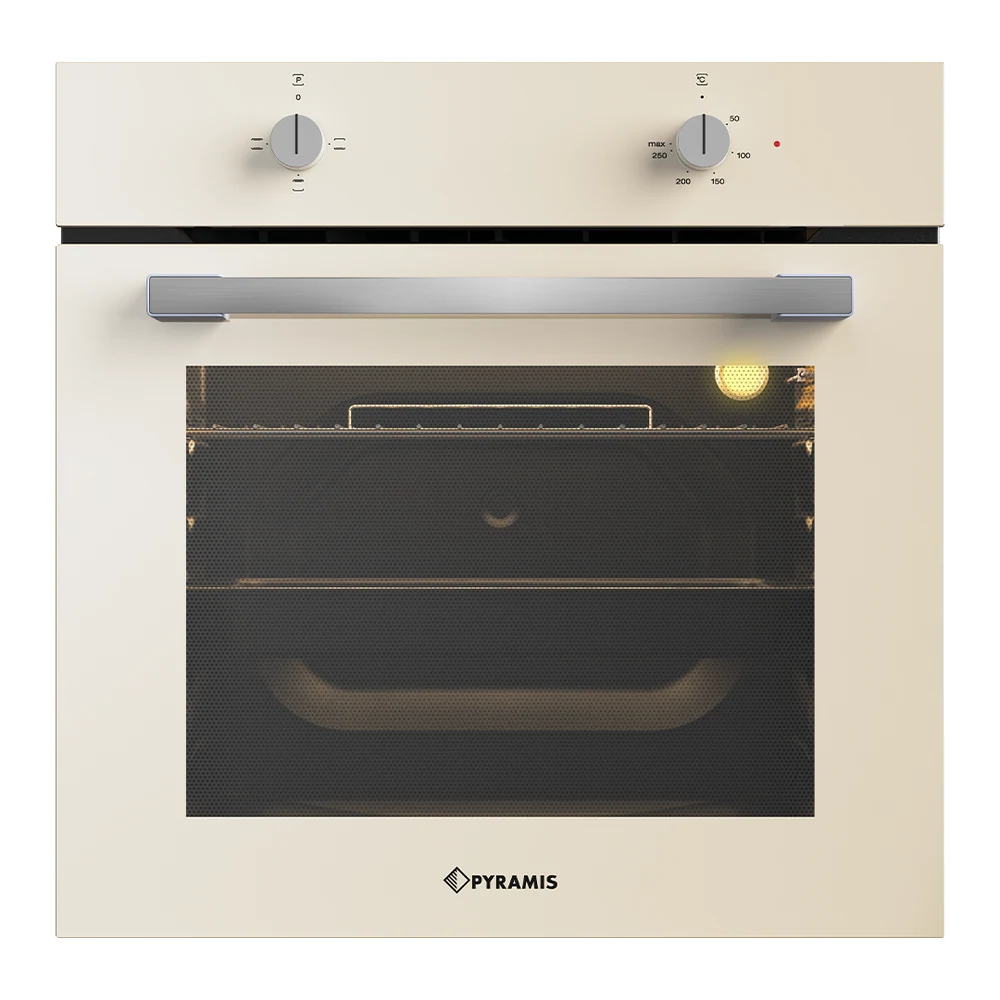 ჩასაშენებელი ღუმელი Pyramis 6501 ECO BEIGE S1
