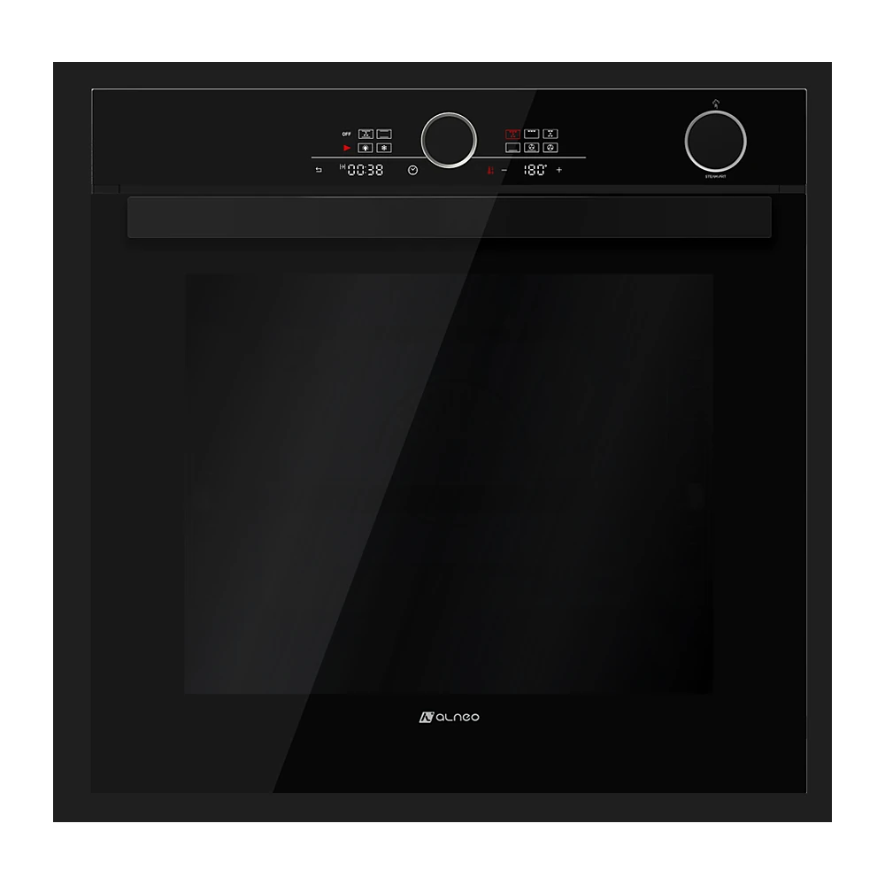 ჩასაშენებელი ღუმელი Alneo ALN 6400 FULL BLACK