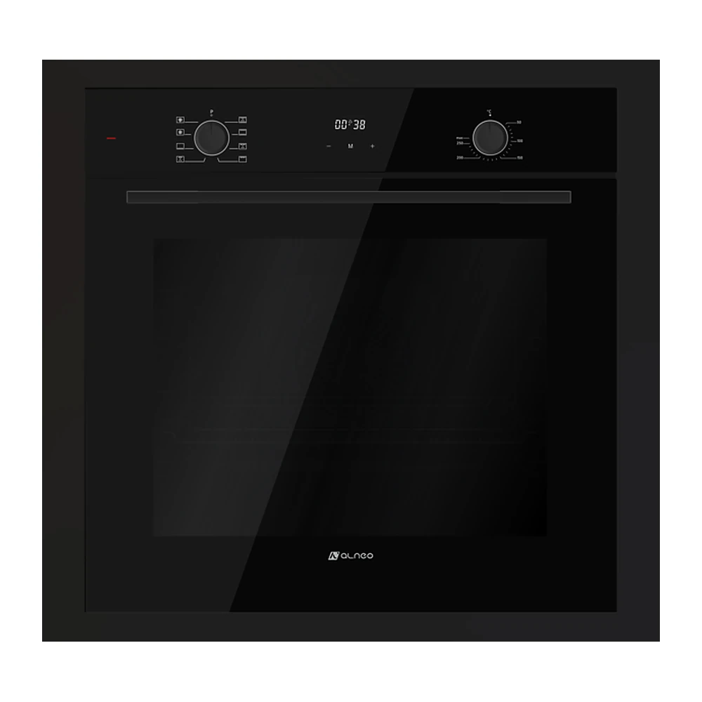 ჩასაშენებელი ღუმელი Alneo ALN 6202 FULL BLACK