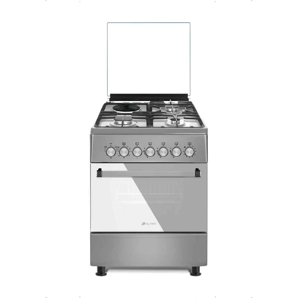 გაზქურა კომბინირებული ღუმელით Alneo ALN 6080B INOX