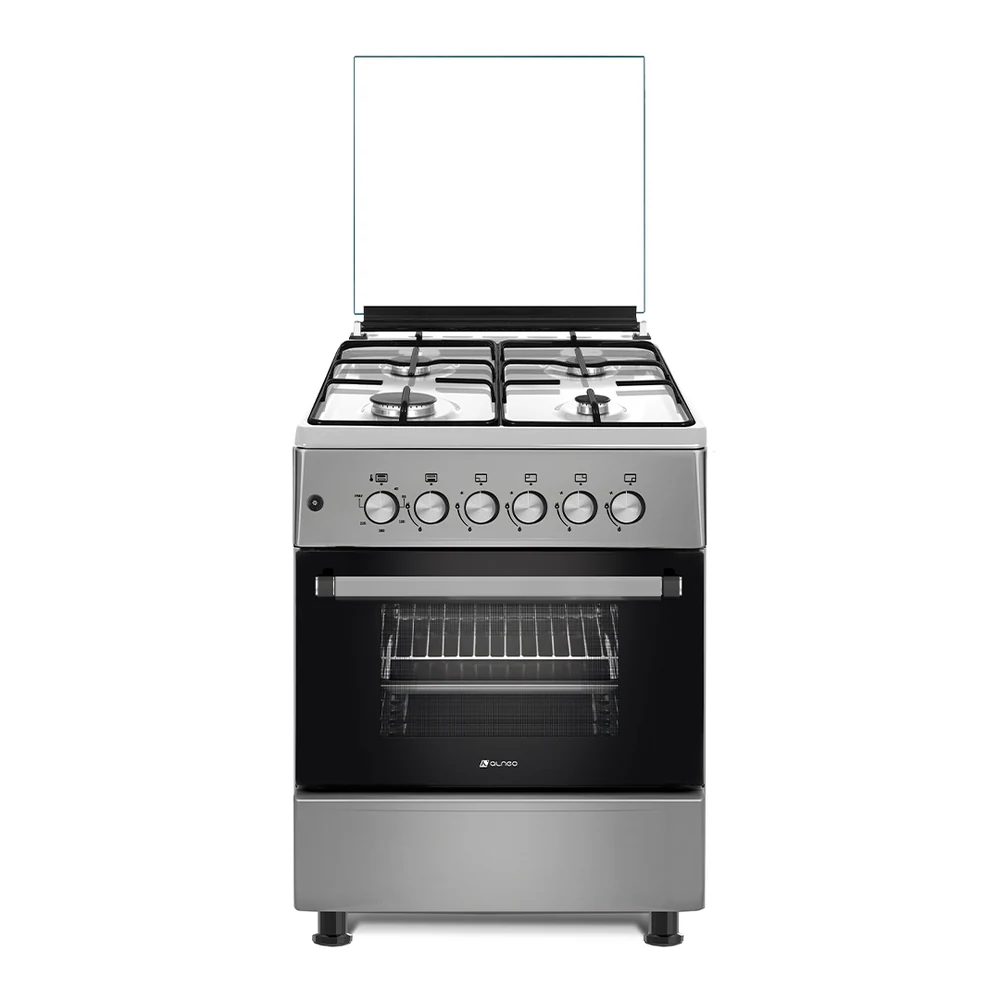 გაზქურა კომბინირებული ღუმელით Alneo ALN 6070B INOX