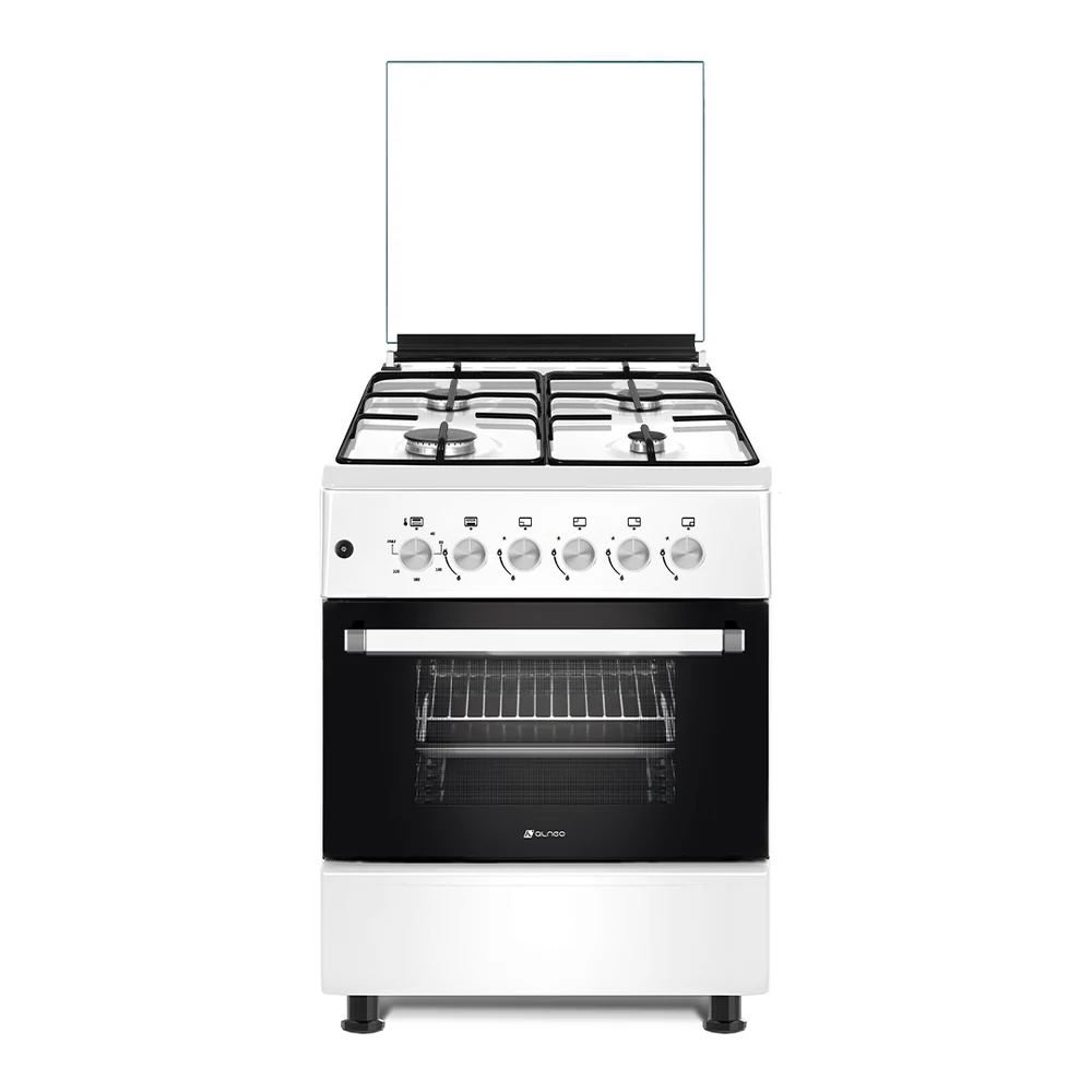 გაზქურა კომბინირებული ღუმელით Alneo ALN 6070B WHITE