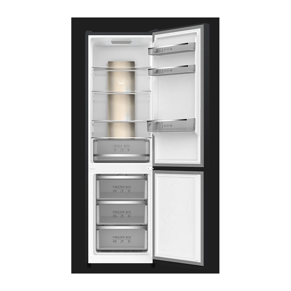 მაცივარი Konka 514B01 BLACK GLASS