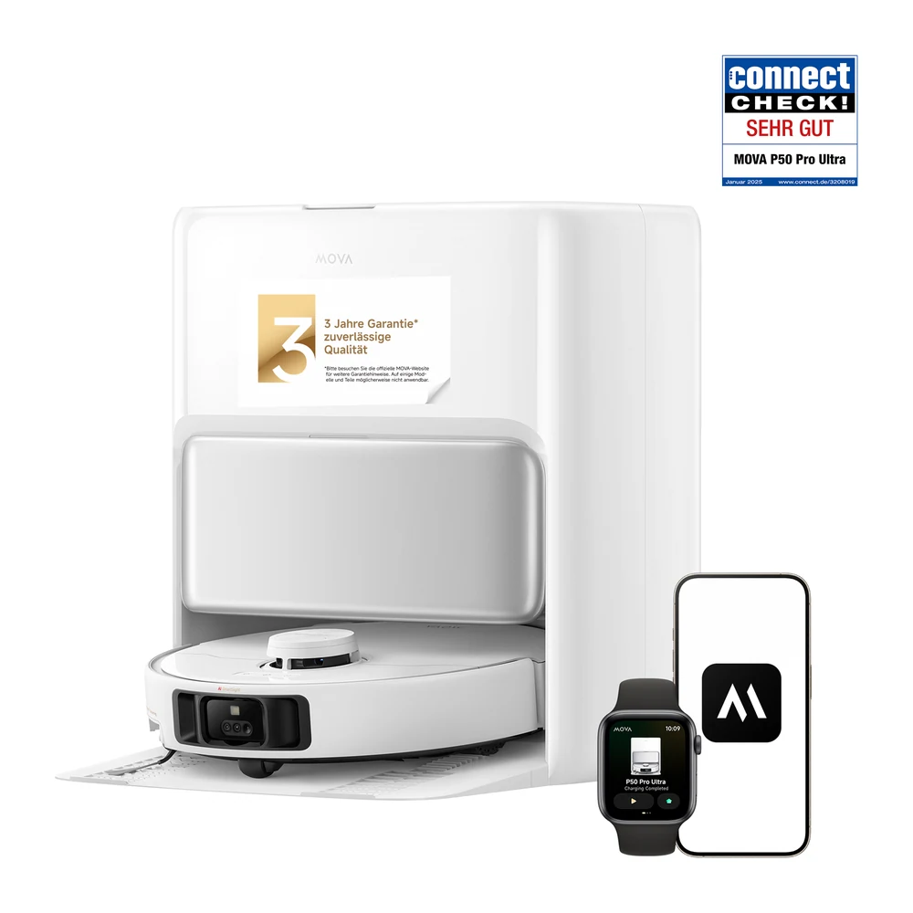 რობოტი მტვერსასრუტი MOVA P50 Pro Ultra (RLP53HE)